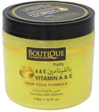 Boutique Cosmetics Hair Cream Enriched With Vitamin E And A 170 Ml