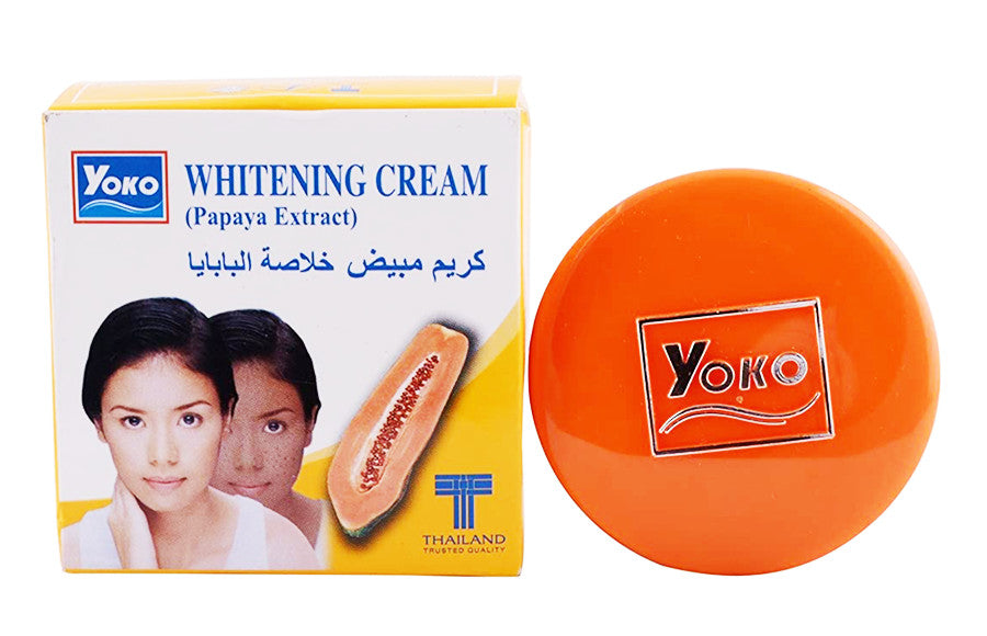 Yoko Skin Whitening Cream with Papaya Extract 4g
