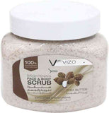Vizo face and body scrub with shea butter 500 ml