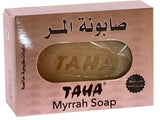 Taha's Myrrh Soap, free from synthetic materials and fragrance, 125 grams