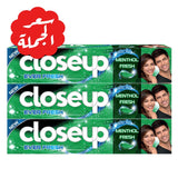 Presentation of Close-Up Toothpaste Mint Fresh 100 ml x3