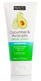 Beauty formulas face scrub with cucumber and avocado 150 ml