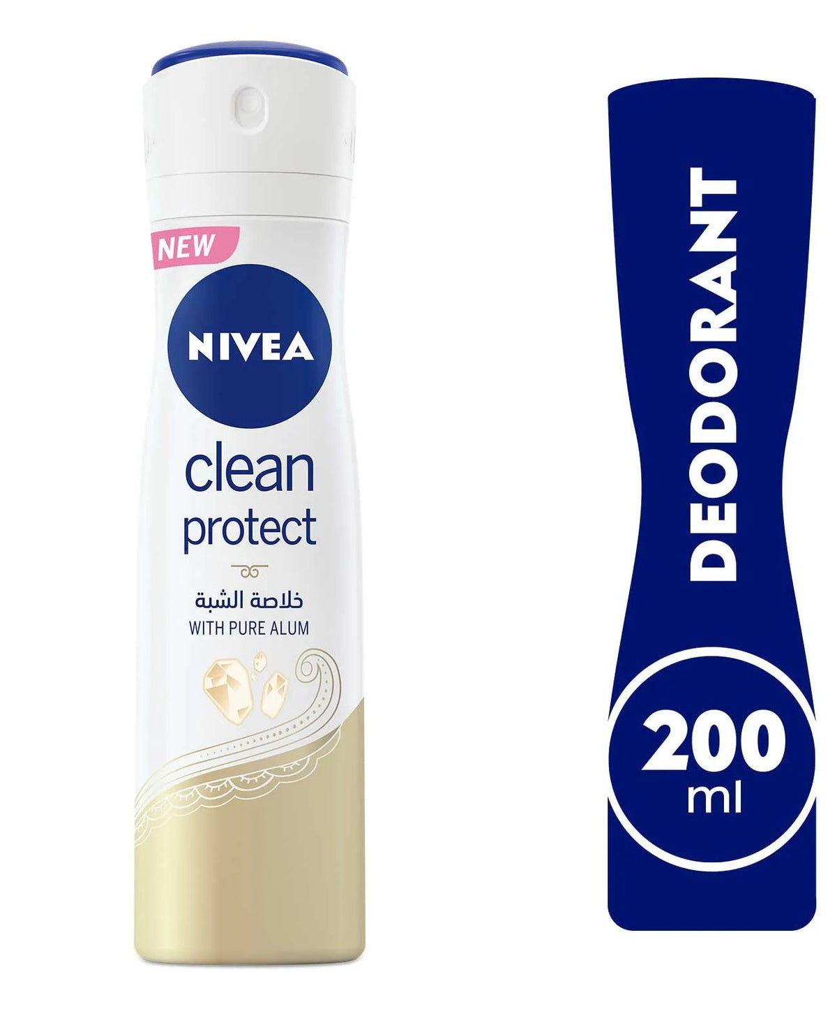 Nivea, women's deodorant spray, alum extract, 200 ml