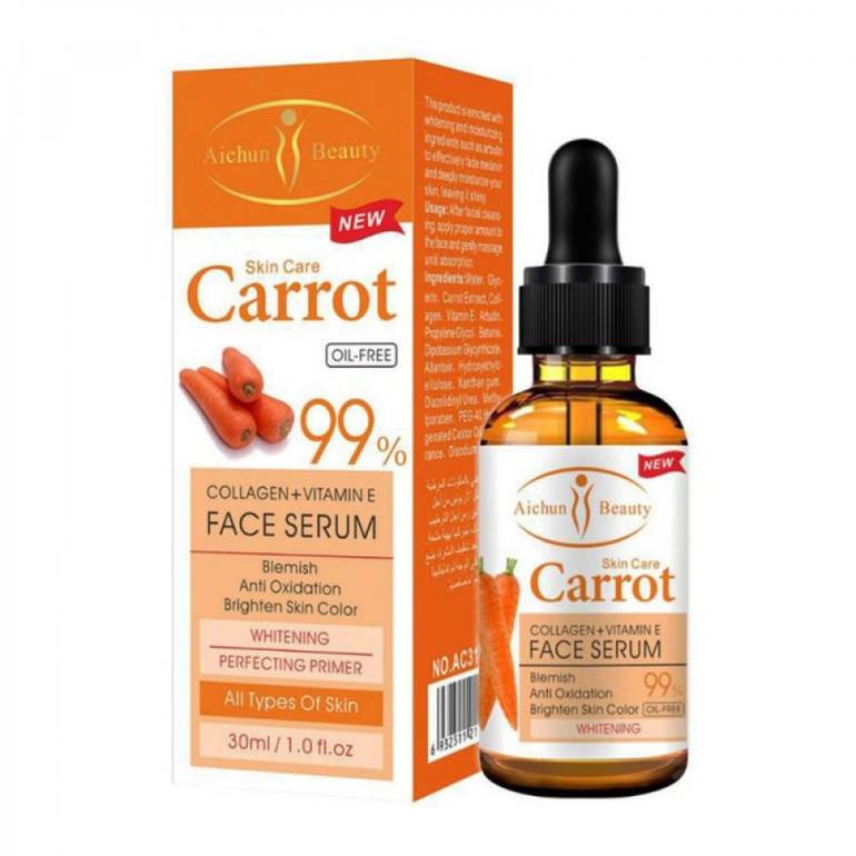 Aichun beauty Carrot Facial Serum with Collagen and Vitamin E 30ml