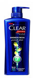 Clear men's hair shampoo shower fresh 700 ml