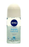 Nivea deodorant roll on for women refreshing 50 ml