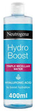 Neutrogena Hydro Boost Micellar Water Triple Action Cleanser 400 ml