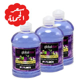 Presentation of Global Star Massage Oil with Floral Fragrance 500 ml x 3