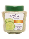 Norsina face and body scrub cucumber 300 ml