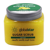 Globalstar sugar scrub for face and body with lemon 300 gm