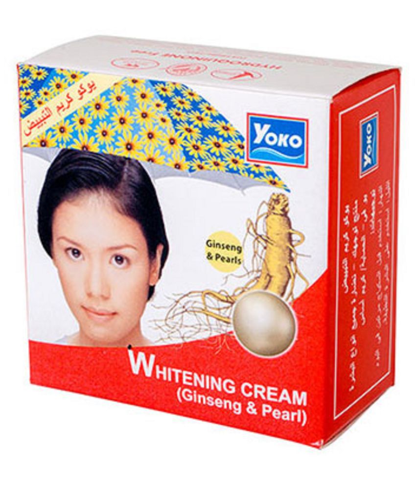 Yoko Ginseng &amp; Pearl Skin Whitening Cream 4g