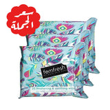 Offer Femfresh Wet Wipes Refreshing and Soothing 25 Wipes - 3 Boxes