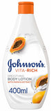 Johnson's Vita Rich Lotion with Papaya Extract 400 ml
