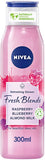 Nivea Freshblends Shower Gel Refreshing Raspberry, Blueberry &amp; Almond Milk 300ml