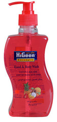 هايجين سائل غسيل اليدين و الجسم 500 مل -برائحة الفواكه.