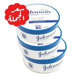 Johnson's Intensive Cream Face and Body for Dry to Very Dry Skin 300 ml x 3