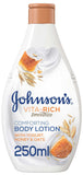 Johnson's Vita Rich Body Lotion with Milk, Honey and Oat Extract 250 ml