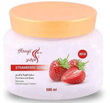 Al-Arays face and body scrub with strawberry 500 ml