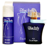 Blue Lady perfume and deodorant for women by Rasasi - Eau de Perfume - 40ml