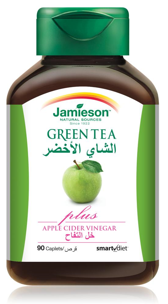 جاميسون الشاي الاخضر مع خل التفاح 90 كبسولة