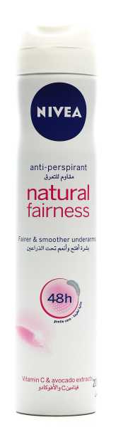 Nivea deodorant spray natural whitening 200 ml