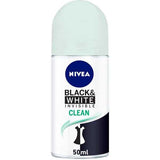 Nivea deodorant roll on clean for women 50 ml