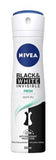 Nivea Invisible Black &amp; White Clean Antiperspirant Deodorant For Women 150 ml
