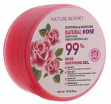Nature Reprot Moisturizing &amp; Soothing Gel 99% with Natural Rose Extract - 300 ml